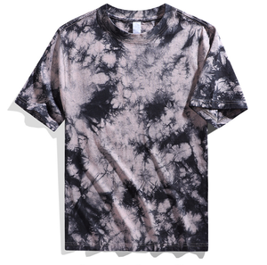 เสื้อยืดคอตตอน 100% แขนสั้น ลายมัดย้อม สไตล์วินเทจ คอกลม เสื้อผ้าผู้ชาย ไซส์ใหญ่ เสื้อเชิ้ตผู้ชาย มีสินค้าพร้อมส่ง - Product Image 5