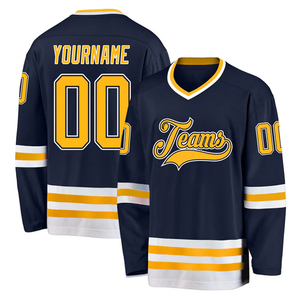 Maillot de hockey sur glace sublimé, uniforme d'équipe personnalisé, vêtements de sport respirants, fournisseur en gros OEM - Product Image 5