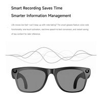 Lunettes intelligentes à verres photochromiques, caméra 8MP, enregistrement vidéo 1080P, traduction IA en temps réel, appels Bluetooth
