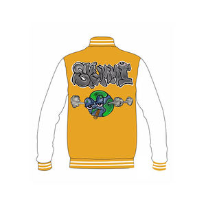 Chaqueta Varsity de Invierno Personalizada de Calidad Extrema con Bordado Chenille y Plano, Estilo Béisbol Letterman de Longitud Regular - Product Image 3