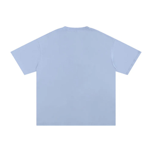 High Quality Unisex 100% Cotton Custom Logo Heavyweight Front Print Brand Private Label Pre Shrunk Custom Oversize <b>T</b>-Shirt - Product Image 6