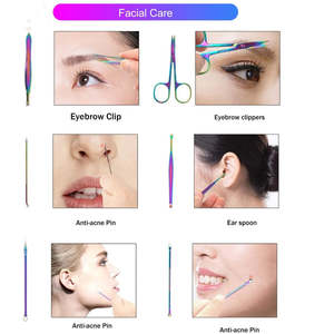 Kit de manucure et pédicure professionnel luxueux en acier inoxydable personnalisable avec des outils portables durables - Product Image 4