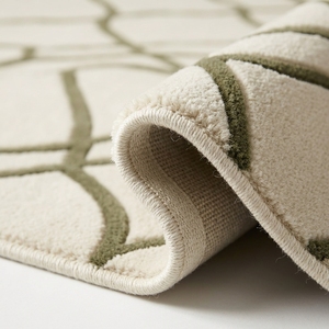 Alfombra de Lana Geométrica Hecha a Mano de Lujo con Pelo Corto y Largo, Alfombra Moderna para Área, Diseño Personalizado, Precio de Fábrica al Por Mayor - Product Image 4