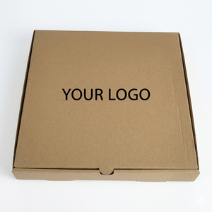 Cajas de Pizza de Cartón Corrugado Reciclado con Diseño en Relieve: Caja de Embalaje de Cartón Ecológica Premium para Comida para Llevar - Product Image 4
