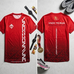 เสื้อวิ่งสำหรับกิจกรรมชุมชน เสื้อผ้ากีฬาน้ำหนักเบา แห้งเร็ว เสื้อยืดวิ่งสำหรับการแข่งขันชุมชน - Product Image 1