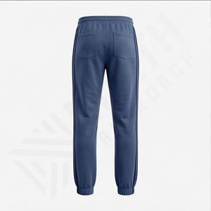 Manufacturer Heavyweight Jogger Stripe Loose Wide Leg Baggy Sweat Pants Flared Stacked Sweatpants <b>Men</b> <b>Winter</b> <b>Trousers</b> <b>Men</b> - Product Image 3