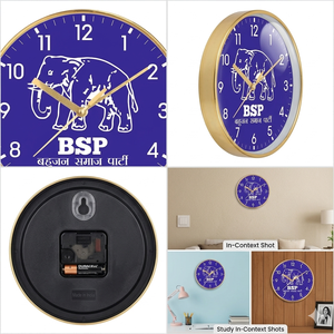 Horloge Murale Décorative Promotionnelle Thème Leader Personnalité Politique Indienne Impression Thanksgiving Nouvel An - Product Image 2