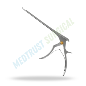 Rongeur Kerrison à ouverture large avec plaque fine, 8 pouces (200 mm), instrument chirurgical neuro-spinal pour la coupe osseuse et la laminectomie - Product Image 4