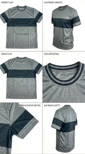 T-shirt de piscine pour hommes, décontracté, à manches courtes, en coton doux, confortable, léger, respirant, pour usage quotidien, vêtements de plage - Product Image 4