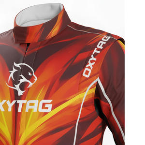 Traje de Karting Sublimado Personalizado con Diseño de Fuego, Overol Profesional de Carreras, Transpirable, para Hombres, Mujeres y Adultos - Product Image 3