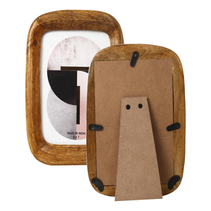 กรอบรูปไม้ดีไซน์เนอร์ งานฝีมือพรีเมียม สำหรับตั้งโชว์บนโต๊ะทำงานหรือโต๊ะรับแขก เหมาะสำหรับตกแต่งภายในห้องนั่งเล่นหรือสำนักงาน ให้สไตล์และความสวยงามที่หรูหรา - Product Image 6