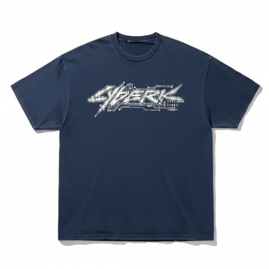 เสื้อยืดโอเวอร์ไซส์คุณภาพพรีเมียม เนื้อผ้าโพลีเอสเตอร์ 100% หนานุ่ม พิมพ์ลายโลโก้แบรนด์ตามสั่งด้วยเทคนิค Sublimation Transfer สไตล์วินเทจ - Product Image 1
