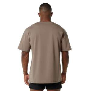 Solid Brown Color men's Short Sleeves O Neck <b>Collar</b> <b>T</b>-<b>Shirt</b> Regular Fit Comfortable Fabric Men's Summer Wear <b>T</b>-<b>Shirts</b> - Product Image 4