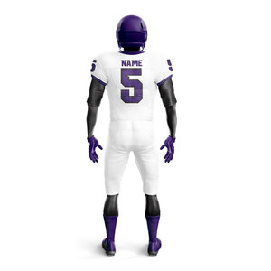 ชุดยูนิฟอร์มอเมริกันฟุตบอลสีตามสั่ง คุณภาพดี ขายส่งชุดอเมริกันฟุตบอล คุณภาพพิเศษ ชุดยูนิฟอร์มฟุตบอลแบบกำหนดเอง - Product Image 3