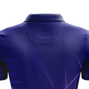 T-shirt de sport pour homme à manches courtes, en polyester de haute qualité, séchage rapide, motif sublimation Gym Fishing, couleur unie - Product Image 6