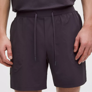 Shorts de bain cargo pour hommes, cordon de serrage, couleur unie, écologiques, imperméables, séchage rapide, légers, taille élastique, plage, natation - Product Image 5