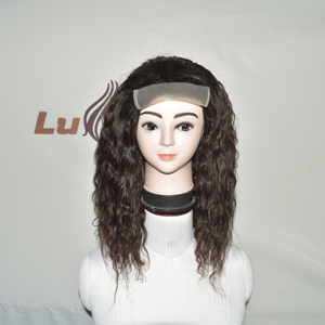 Extensions de cheveux humains indiens Remy, ondulations naturelles profondes/lâches, noir naturel, vierges, double trame, double tirage, 100g - Product Image 5
