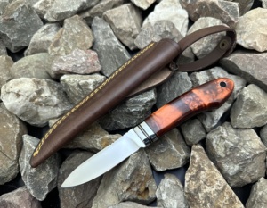 Couteau d'extérieur en acier inoxydable de haute qualité avec manche durable pour le camping, la randonnée et la chasse, couteau utilitaire d'extérieur - Product Image 5