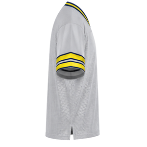 Custom Eco-Friendly Anti-Bacterial Sublimation Lacrosse Porthole <b>Mesh</b> Jersey 100% Polyester Breathable Quick Dry Team Uniform - Product Image 4