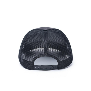 Casquette Trucker Marron en Maille 6 Panneaux Réglable Unisexe Décontractée Couleur Unie Respirante Style Printemps-Été - Product Image 4