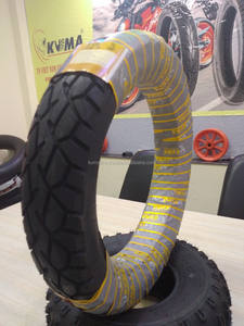 Kuma 110/90-16 3.50 Pneu de performance de moto à grande vitesse Nouvelle condition Tubeless Chambre à air en butyle Bande de roulement/pneu en caoutchouc naturel - Product Image 5