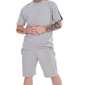 Conjunto de Camiseta y Pantalones Cortos de Invierno para Hombre de Primera Calidad, Color Personalizado, 100% Algodón, Hecho en Pakistán, Precios de Mayoreo Más Bajos - Product Image 4