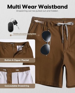 <b>Men's</b> French Terry Sweat <b>Shorts</b> Custom Logo <b>Lounge</b> <b>Shorts</b> Casual Sportswear <b>Shorts</b> Elastic Waist Drawstring Fitness Training - Product Image 4