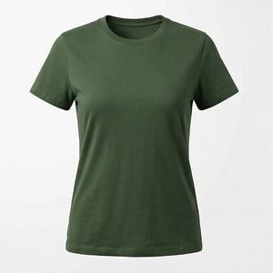 T-shirts pour femmes de qualité supérieure, style tendance, vêtements d'été, t-shirts pour femmes, vêtements confortables et élégants, hauts décontractés en toile, longueur courte - Product Image 1