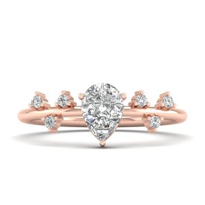 แหวนแต่งงาน REYES ดีไซน์คลาสสิก ทองคำแท้ 14K เพชร CVD HPHT ผลิตในห้องปฏิบัติการ ของขวัญสำหรับผู้หญิง ของขวัญวันครบรอบ เครื่องประดับชั้นดี - Product Image 6