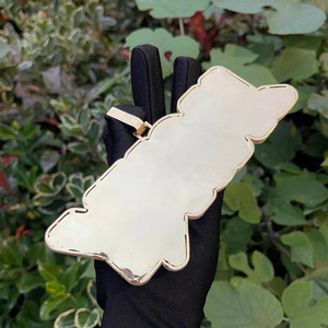 Pendentif personnalisé en moissanite avec nom, style Hip Hop, breloques VVS Iced Out, pendentif lettre en argent 925, pendentif en moissanite sur mesure - Product Image 6