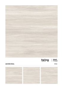 Carrelage en porcelaine finition mate 60x60cm, conçu pour offrir une texture de surface douce, un équilibre de tons naturels et un intérieur stable. - Product Image 4