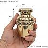Classical Teardrop Copper <b>Urn</b> with Airtight Lid for Dogs - Product Image 6