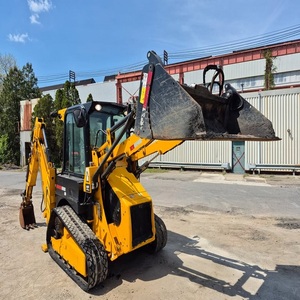 Used Heavy Duty JCB 1CX <b>Loader</b> <b>Backhoe</b> Mini Skid Steer 4WD Diesel 3 Ton High Flow Hydraulics PWG Pump Farm Equipment - Product Image 5