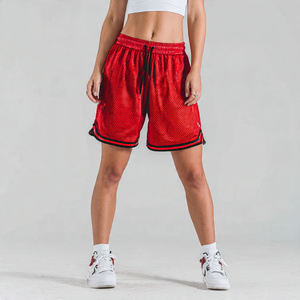 Shorts en maille légers à séchage rapide pour femme, coupe oversize, coupe-vent, style urbain, et hauts sans manches en maille pour femme - Product Image 4