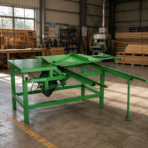 Scie à table coulissante industrielle à prix direct usine pour le travail du bois et la découpe de panneaux - Product Image 1