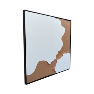 งานแฮนด์เมด3D โมเดิร์นแบบแอบสแตรกต์กรอบไม้กรอบรูปสีเขียวตกแต่งผนังสำหรับห้องนั่งเล่นหรืองานแต่งงานสไตล์อาร์ตเดคโค - Product Image 1