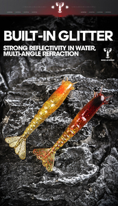 Señuelo de camarón suave <span class=keywords><strong>Takuma</strong></span> de 11.5cm y 10g, de PVC, hundimiento lento, cebo artificial para pesca en agua dulce y salada, ¡el más vendido! - Product Image 4