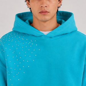 Sudadera con Capucha para Hombre, Fabricada en Fábrica Directa, Ligera, de Primera Calidad, con Pedrería, Último Estilo, Ropa Cómoda - Product Image 3