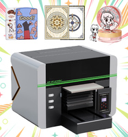 Pabrik Menjual Printer Flatbed Multifungsi A3 Lingya UV DTF dengan Varnish, Murah, Baru, Garansi 1 Tahun
