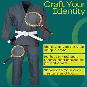 ชุดคาราเต้สำหรับผู้เริ่มต้นและผู้ฝึกซ้อมศิลปะการต่อสู้ขั้นสูง สำหรับการฝึกซ้อมและการแสดง  โหลดข้อมูลโดย Dress Sports - Product Image 6