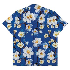 เสื้อเชิ้ตฮาวายแขนสั้นผ้าฝ้ายพิมพ์ลายดิจิทัลลำลองสำหรับผู้ชาย - Product Image 2