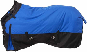 Wholesale Custom Logo Heavyweight Winter Horse Stable Blanket Waterproof Polar Fleece Polyester Shell Cotton Filling Black <b>Rug</b> - Product Image 3