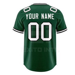 Wholesale Anti-UV Polyester Team Jersey Custom Logo Name Number Breathable Short Sleeve Sports Uniform Customized - Product Image 2