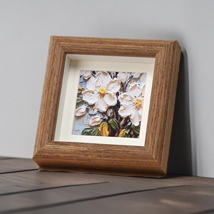 Handmade Mini <b>Picture</b> <b>Frame</b> <b>Square</b> Wood Box Package Set <b>Picture</b> Stand UV Printed Home Decor Kids Mini Rustic Photo <b>Frames</b> - Product Image 1