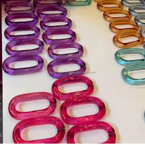 Décorations murales en chaîne acrylique modernes personnalisées, ornements en résine modernes faits à la main, suspendus pour la décoration de la maison, prêts pour le festival de Diwali - Product Image 2