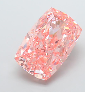 ROYAL GEMS, Diamante Cultivado en Laboratorio con Certificación IGI, 17.33 CT, Corte Alargado Tipo Cojín, Color Rosa Intenso, Claridad VS1, CVD, para Joyería - Product Image 2