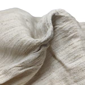 100% pur Handloom tissu de soie brute Unique luxueux meilleure qualité Tassar soie pour garçons filles tissé pour vêtements unis sacs à la maison - Product Image 1