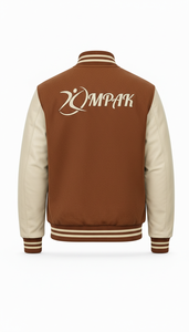 Vêtements en gros style américain authentique avec doublure matelassée et patchs brodés, coupe oversize pour lycée - Product Image 6