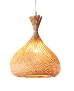 Top Sale Product Bamboo Rattan <b>Ceiling</b> <b>Light</b> Handmade Eco Friendly Lampshade Wholesale Price - Product Image 2