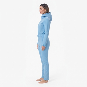 Mono de esquí impermeable y cortavientos para mujer, con capucha, de nailon, para invierno, para snowboard, ropa deportiva - Product Image 6
